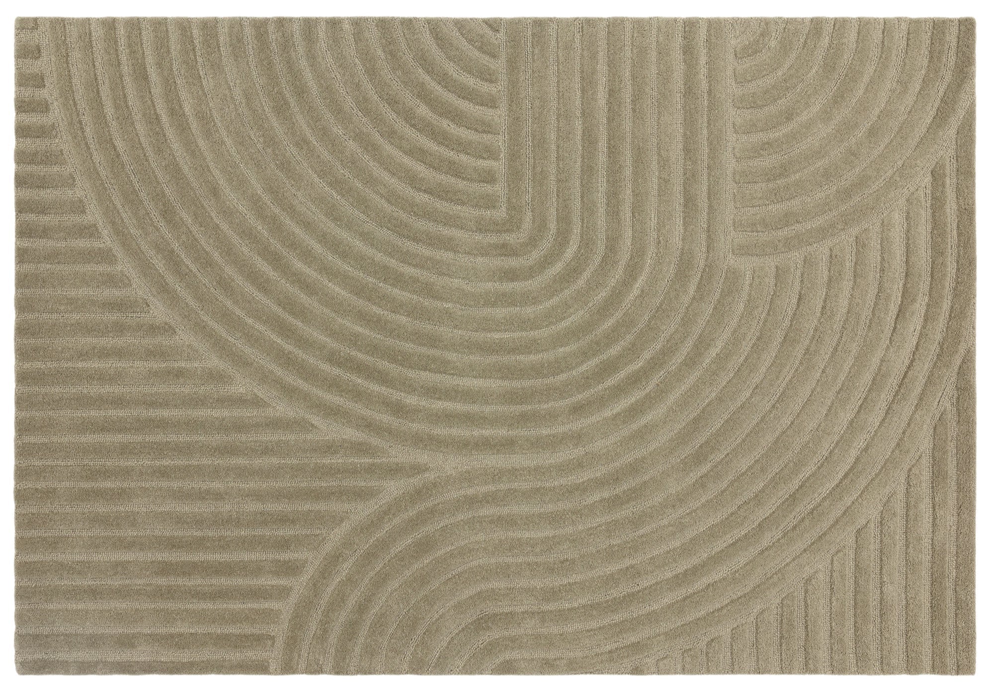 Hague Curve Sage Rug