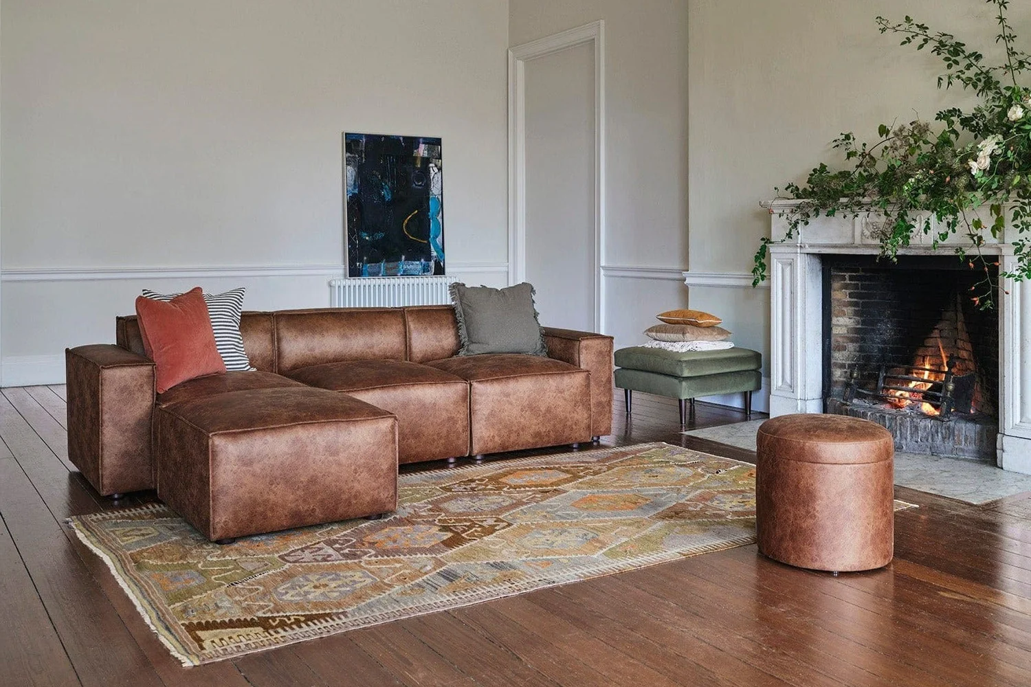 Model 03 3-Seater Left Chaise Sofa - Image 40