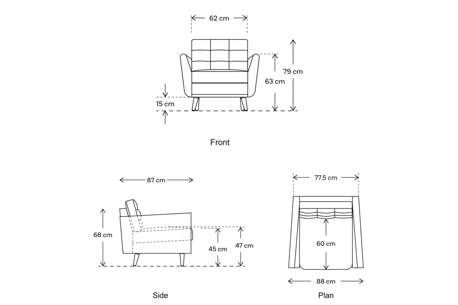 Model 10 Armchair - Image 22