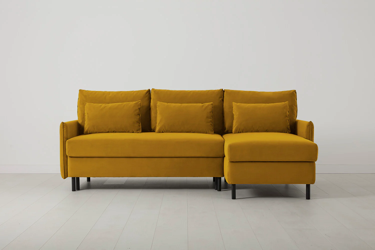 Model 12 Sofa Bed with Storage 3 Seater Right Chaise - Image 10
