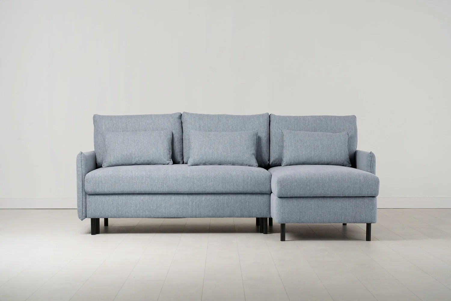 Model 12 Sofa Bed with Storage 3 Seater Right Chaise - Image 4