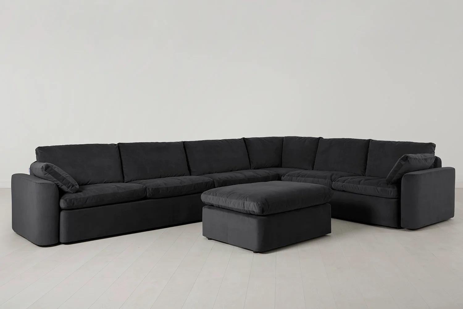 Model 13 Large Corner Sofa with Ottoman - Image 12
