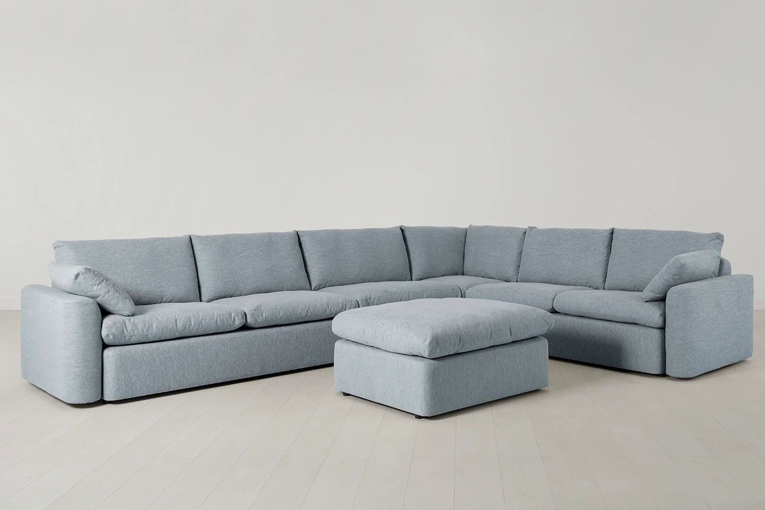 Model 13 Large Corner Sofa with Ottoman - Image 3